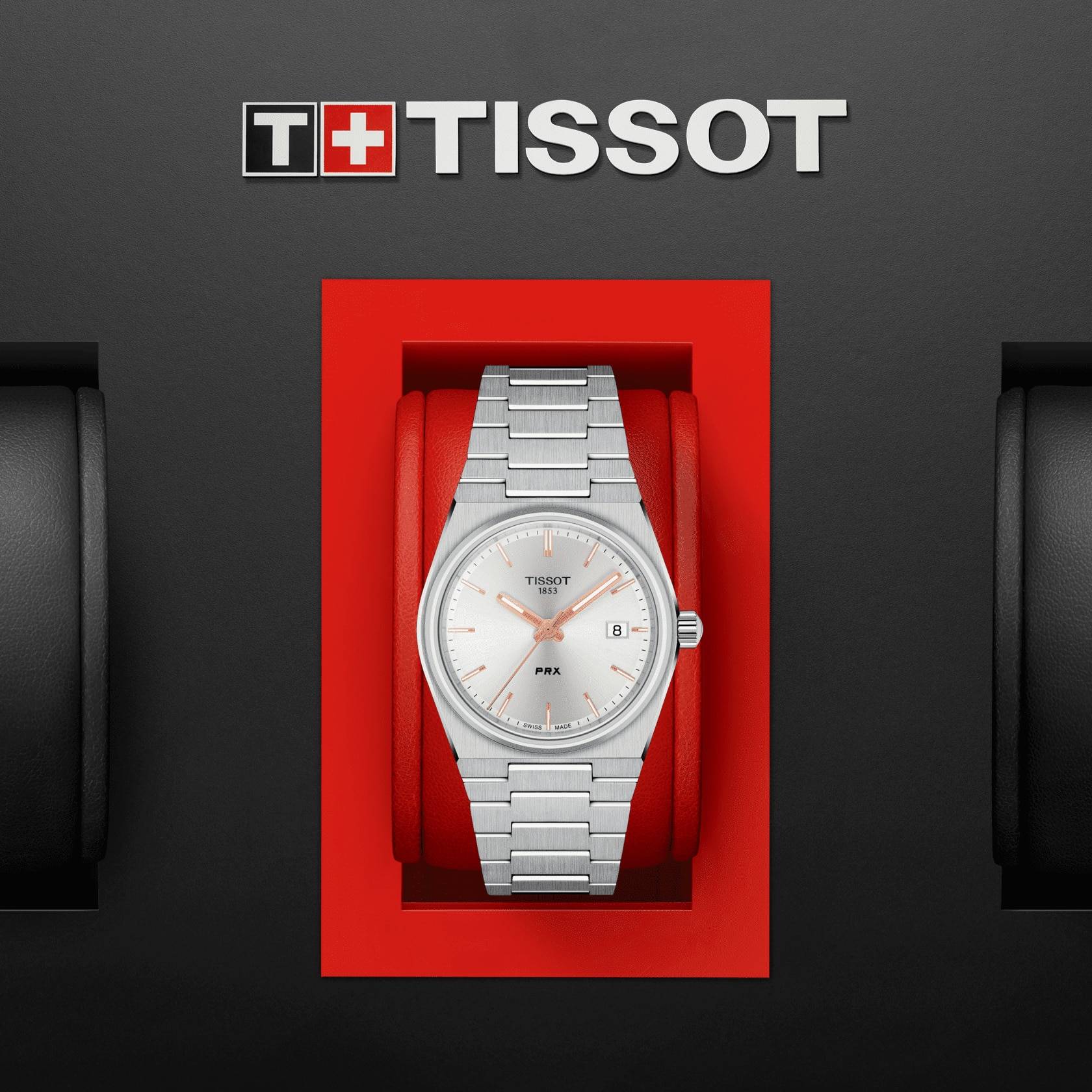Orologio Acciaio Donna Tissot Classic Prx Data Movimento Svizzero T1372101103100